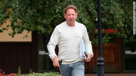 Bobby Kotick, chief executive officer of Activision Blizzard, attending the annual Allen &amp; Company Sun Valley Conference in July 2019 in Sun Valley, Idaho. 