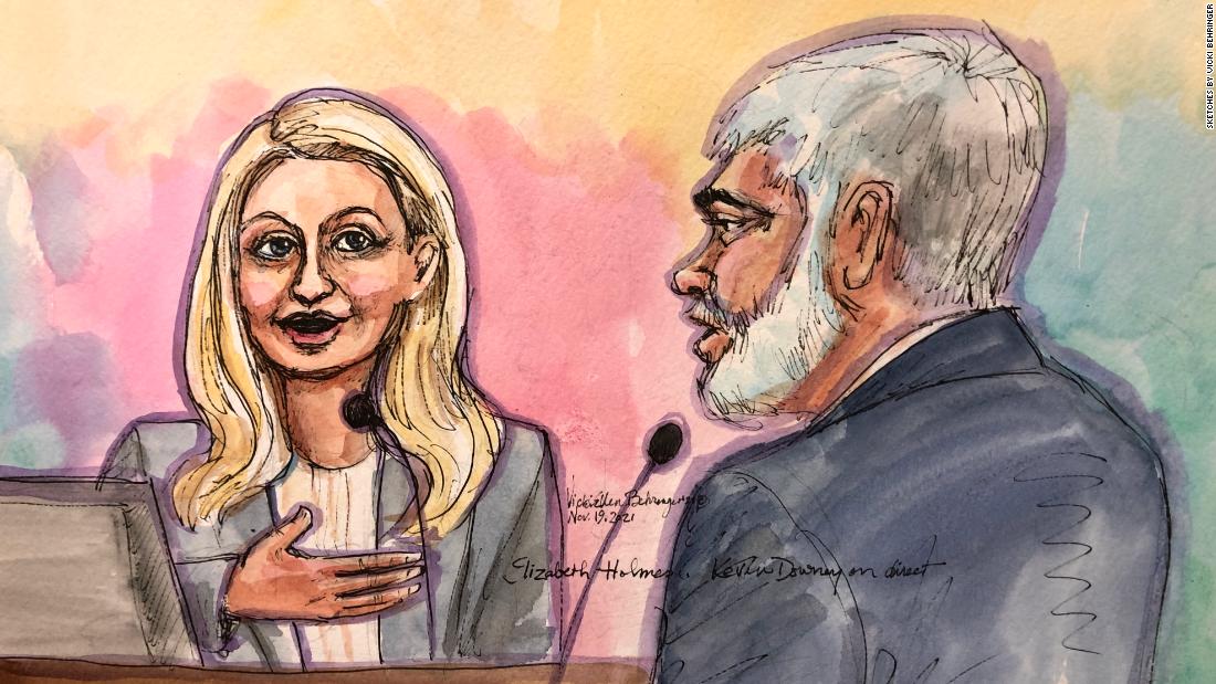 Elizabeth Holmes takes the stand in her criminal trial