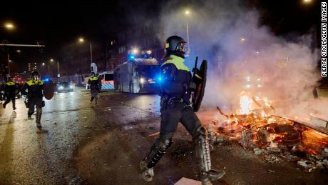 Violent clashes erupt during anti-lockdown demonstrations in Europe 