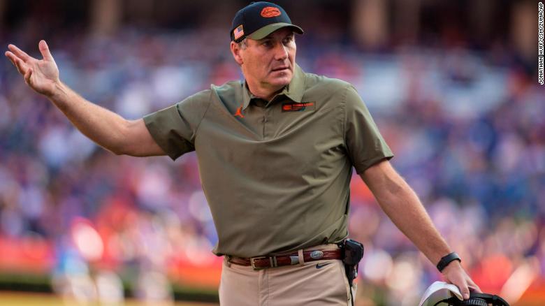 University of Florida fires football coach Dan Mullen after losing four out of last five games