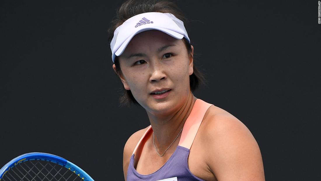 China's Foreign Ministry says Peng Shuai case should not be politicized