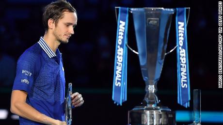 Daniil Medvedev won his first grand slam at the US Open.