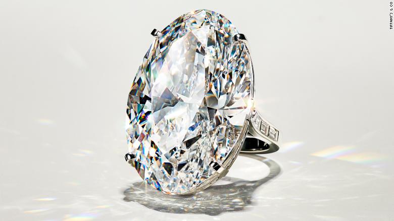 Empire Diamond, peça central do "The World's Fair Necklace" | Foto: Tiffany's & Co.