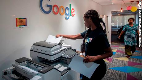 Google, which opened its first artificial intelligence center in Ghana in 2019 (pictured), has pledged $1 billion to the continent.
