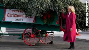 &#39;Tis the season: First lady Jill Biden receives official White House Christmas tree