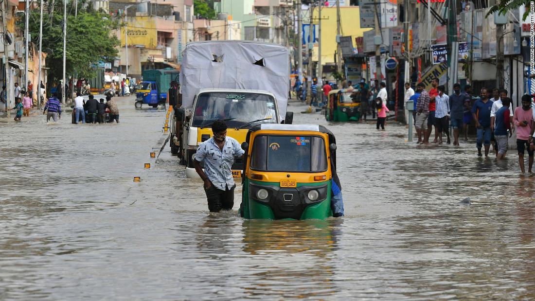 At least 35 dead after heavy rain batters south India