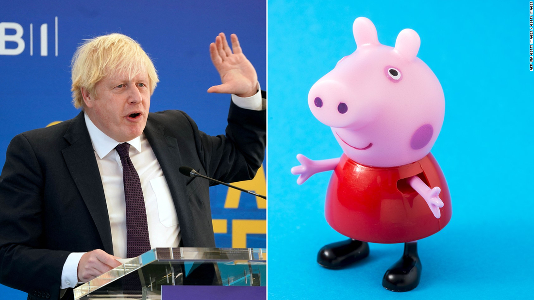 Boris Johnson invokes Peppa Pig in rambling speech – CNN Video