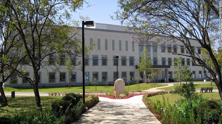 Embassy of the United States of America in Addis Ababa, Ethiopia. Image from The National Museum of American Diplomacy, United States Department of State.