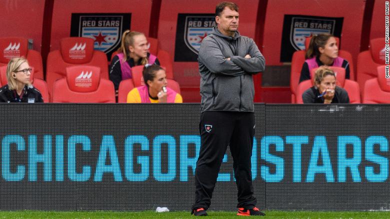 Coach of NWSL soccer team resigns, a day before report alleges verbal and emotional abuse of players