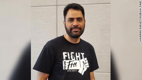 Khurram Parvez, head of Jammu Kashmir Coalition of Civil Society, a group of rights organizations working in the region.