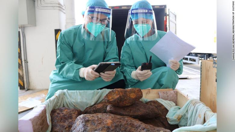 Meteorites passed off as pyrite seized by Chinese customs