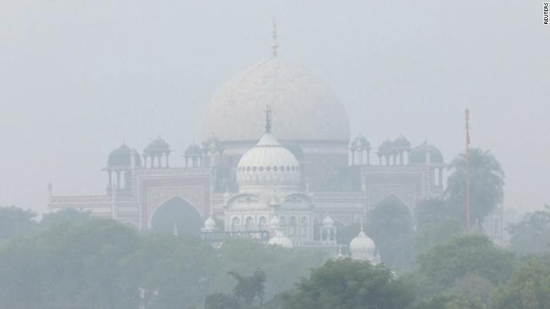 Delhi's air pollution is so bad they've shut schools. See what it looks like there