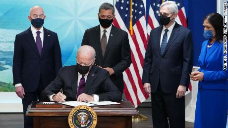 President Joe Biden last week signed an executive order to help improve public safety and justice for Native Americans.