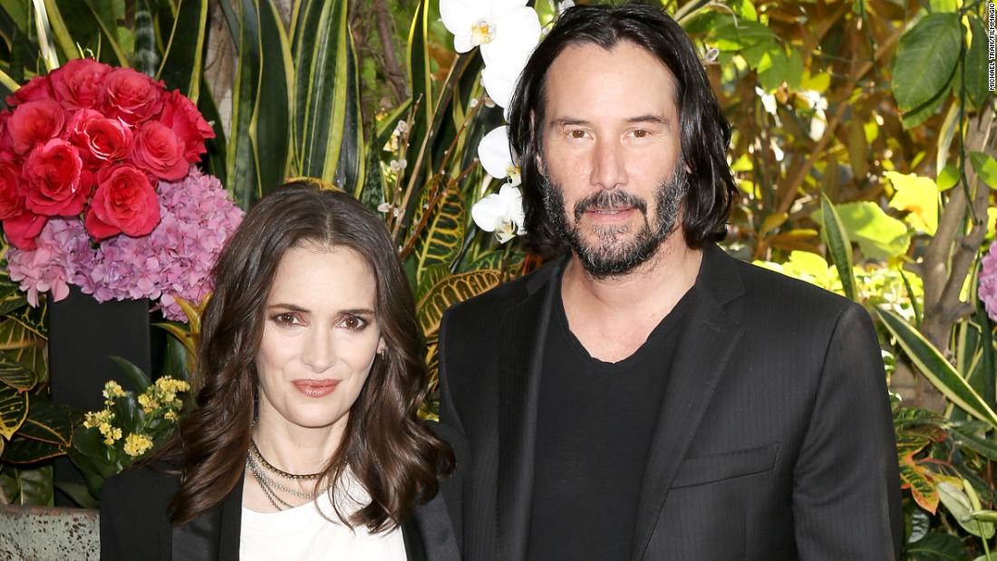 Keanu Reeves 'married under the eyes of God' to Winona Ryder