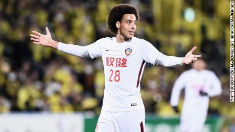 Axel Witsel spent 18 months in China playing for Tianjin Quanjian, which was later renamed Tianjin Tianhai. 