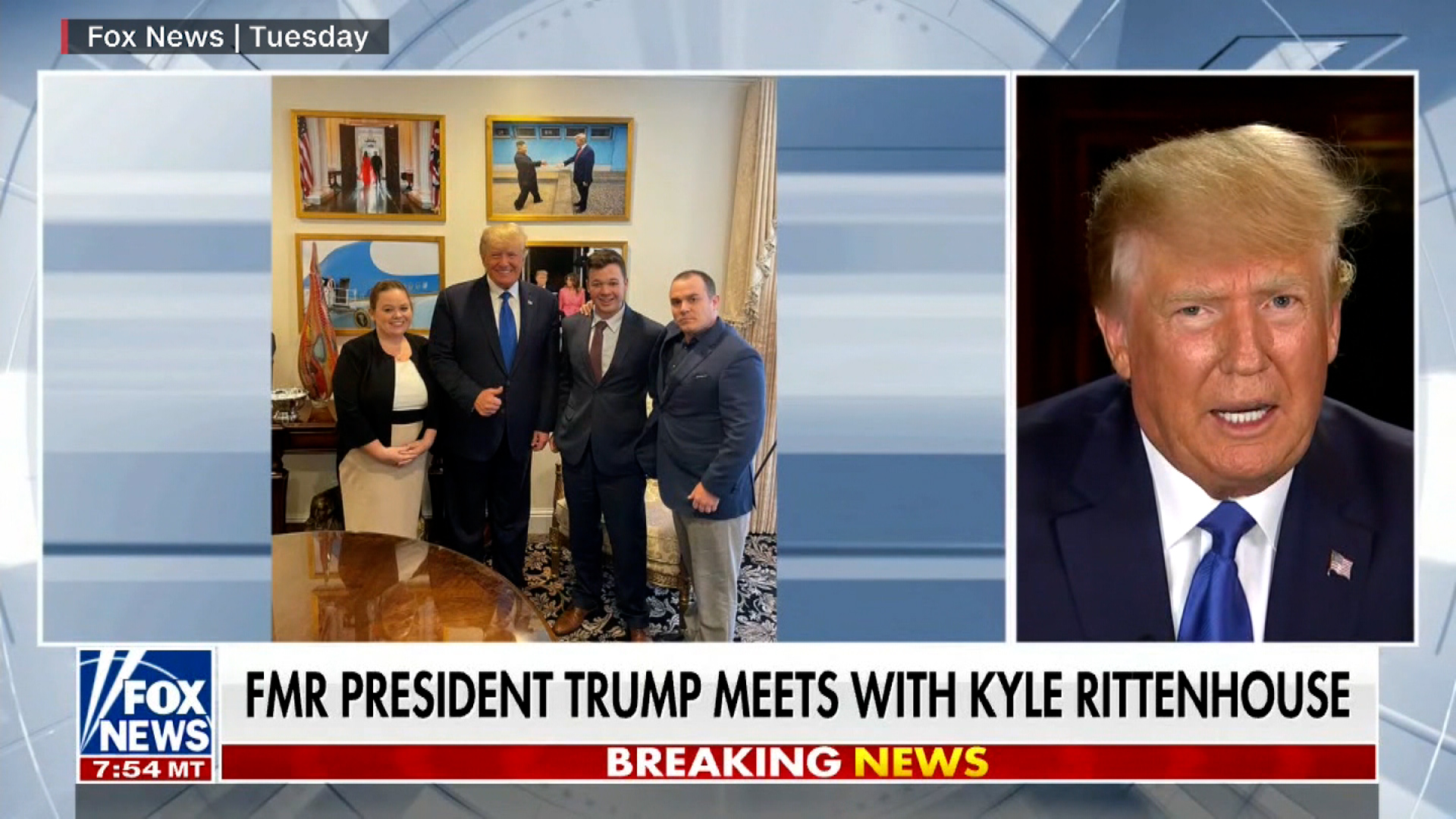 Trump details Rittenhouse visit to Mar-a-Lago on Fox News - CNN Video
