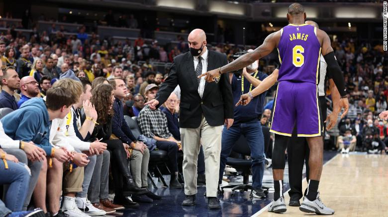LeBron James explains why he had fans ejected