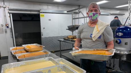 Robert Goins has been volunteering with City Wide Club&#39;s Thanksgiving Super Feast for 26 years.