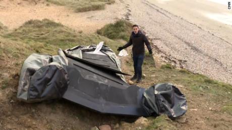 CNN&#39;s Cyril Vanier reports from a beach near Calais, France, after at least 27 people died when their boat capsized marking one of the largest losses of life in the English Channel in recent years.