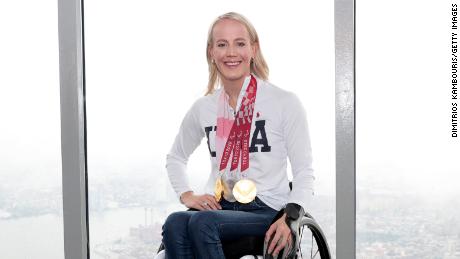Weckmann won two gold and one silver at this year's Tokyo 2020 Paralympics.