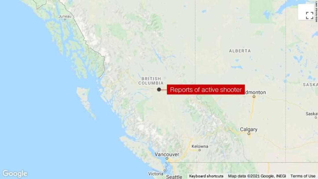 Man who fired shots near Royal Canadian Mounted Police in British Columbia is in custody