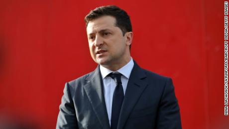 Ukrainian President Volodymyr Zelensky says group of Russians and Ukrainians planning coup against him