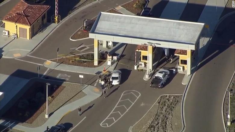One dead in shooting at entrance to Marine Recruit Depot in San Diego