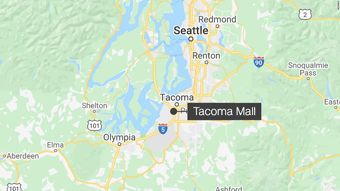 Penembakan mal Tacoma: 1 orang ditembak, membuat pembeli berebut untuk keselamatan