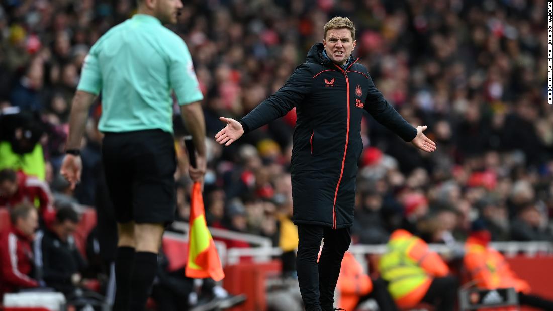 Arsenal win piles pressure on Newcastle United and new head coach Eddie Howe