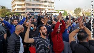 Lebanese Protesters Block Roads Over Economic Meltdown - CNN