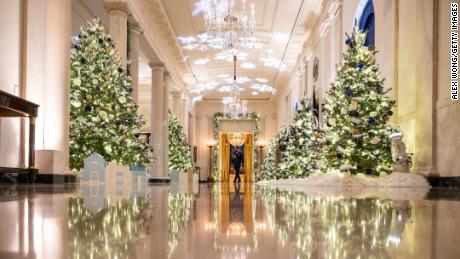 First Lady Jill Biden Unveils Her First White House Holiday Decorations - Cnnpolitics