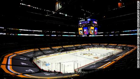 A general view of the PPG PAINTS Arena prior to a game between the Pittsburgh Penguins and New York Islanders on February 18, 2021 in Pittsburgh, Pennsylvania.