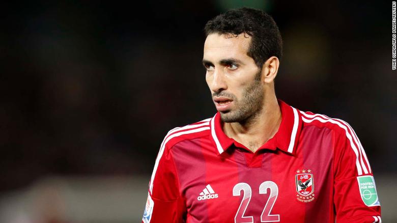 Mohamed Aboutrika เล่นให้กับ Al-Ahly ที่ Club World Cup ในเดือนธันวาคม 2012 