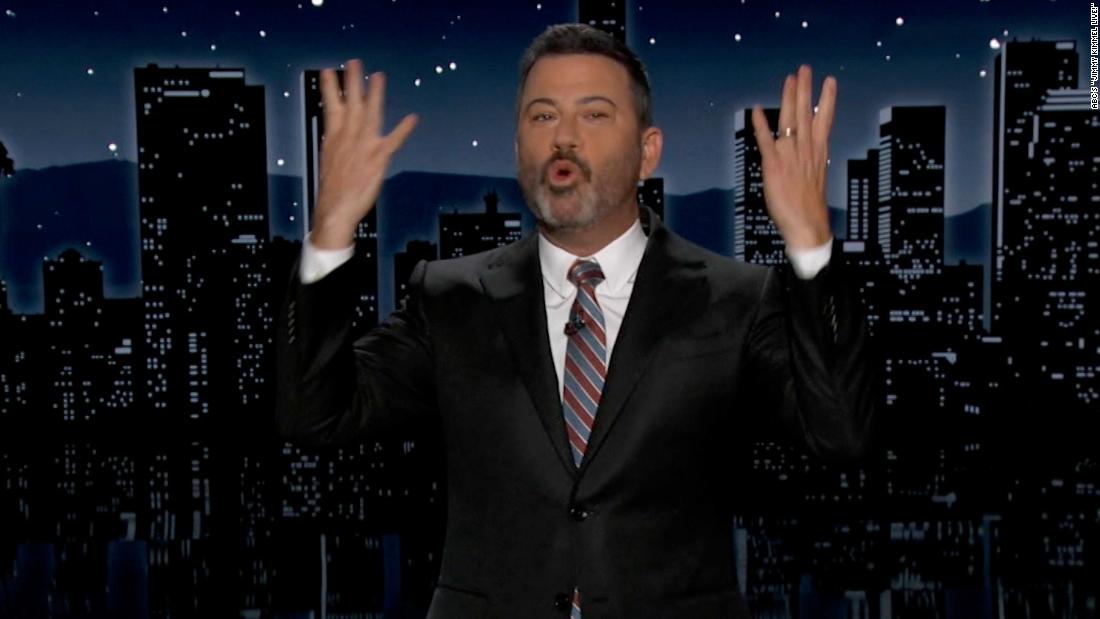 Hear how Jimmy Kimmel burned his hair, again