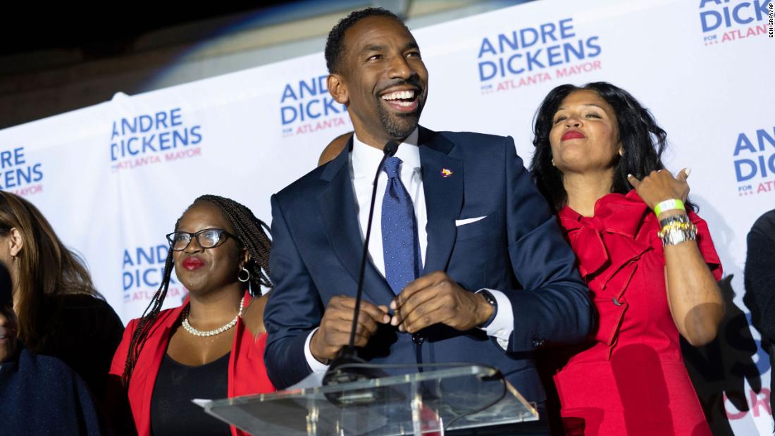 City Councilman Andre Dickens will become Atlanta's next mayor, CNN projects - CNN