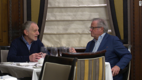 Longevity experts Dr. Robert Waldinger and John Humphrey regularly meet for lunch to maintain their friendship.