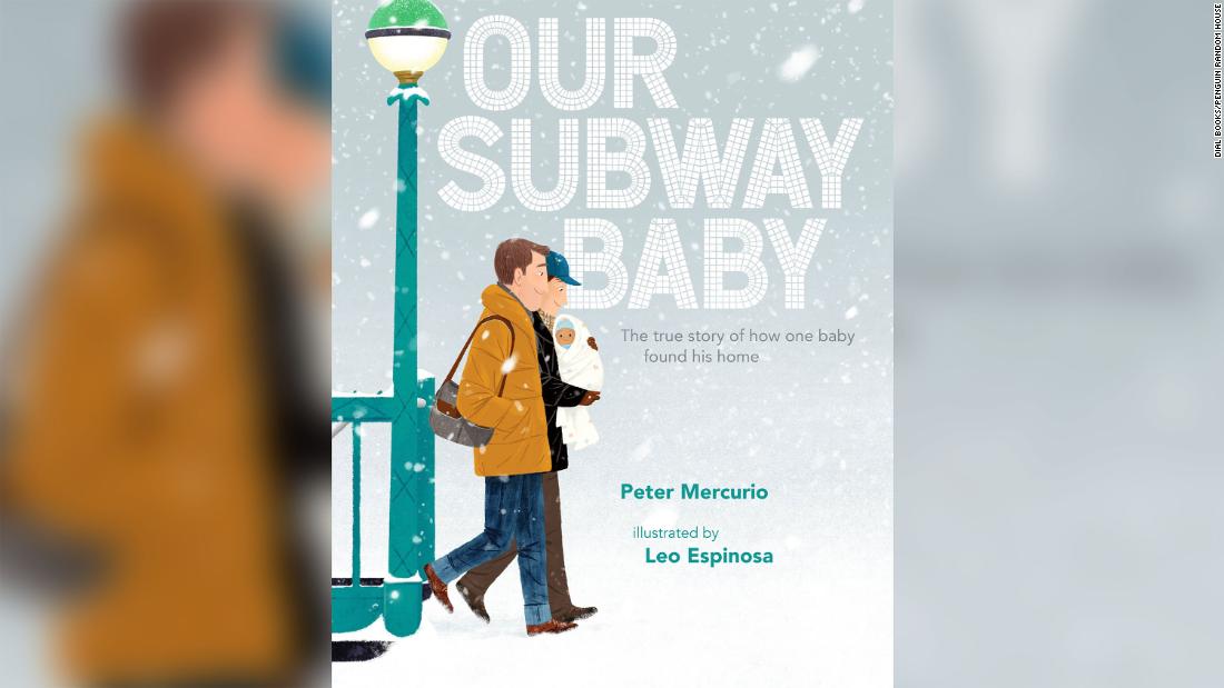 The book cover for &quot;Our Subway Baby&quot;