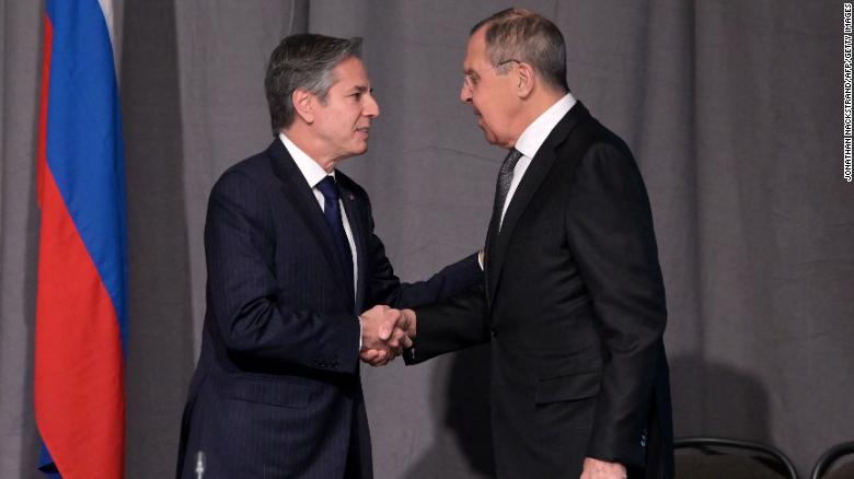 Blinken and Lavrov meet amid tensions over Russia’s intentions in Ukraine
