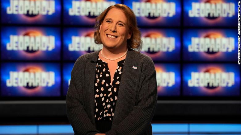 Amy Schneider has won 39 games in a row on "Jeopardy."