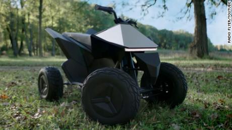 The Tesla Cyberquad for Kids has a top speed of 10 miles an hour.