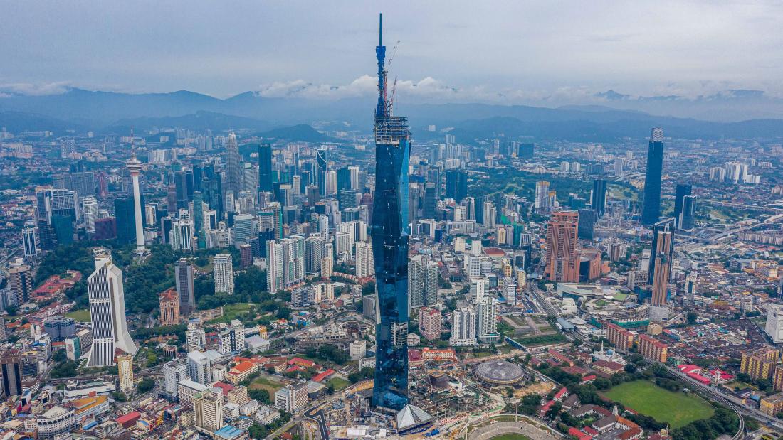 Merdeka 118: World's second tallest building tops out in Malaysia