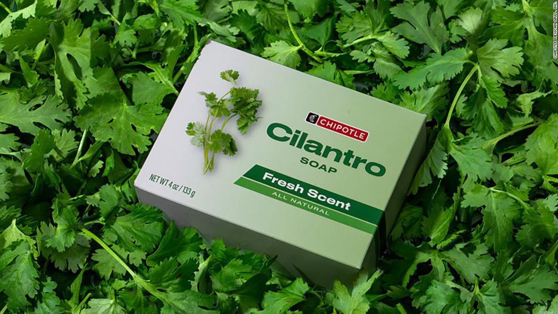 Chipotle created a cilantro soap -- and people can't get enough