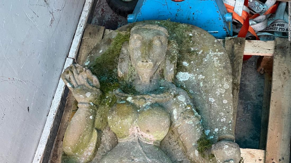 Stolen yogini goddess statue from India, once on sale at Sotheby's, to be returned 