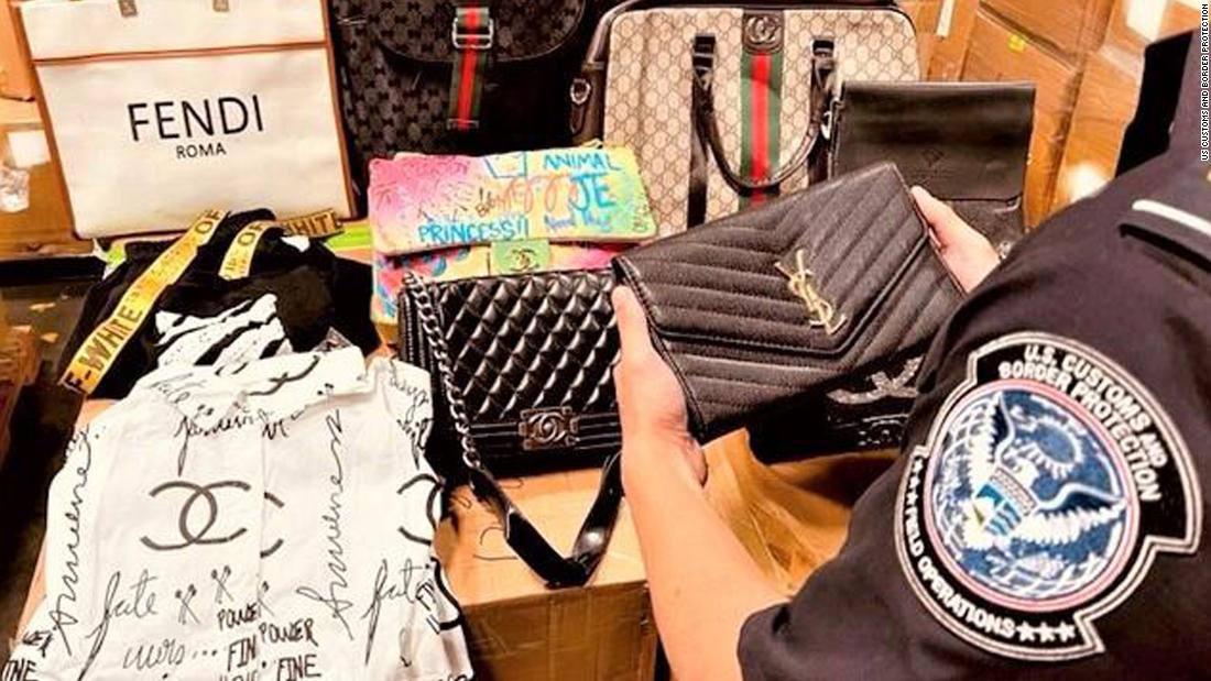 CBP seizes $30 million shipment of fake handbags, clothing, ahead of holidays 