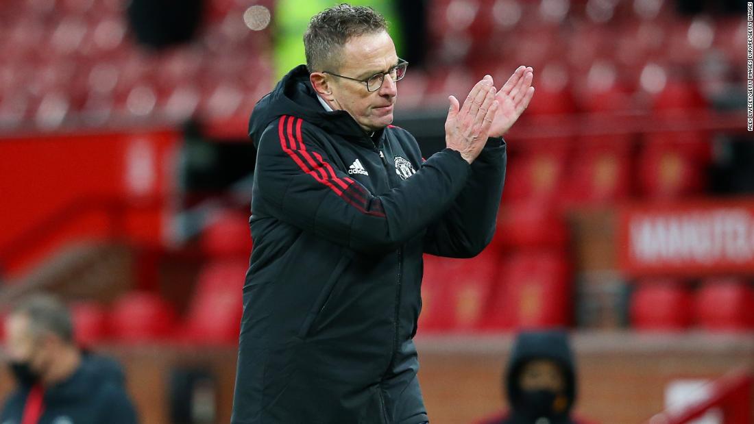 Manchester United defeats Crystal Palace in Ralf Rangnick's first game in charge