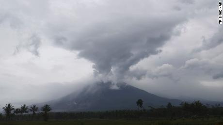 Indonesia&#39;s Mount Semeru releases volcanic materials during an eruption on Monday, December 6.