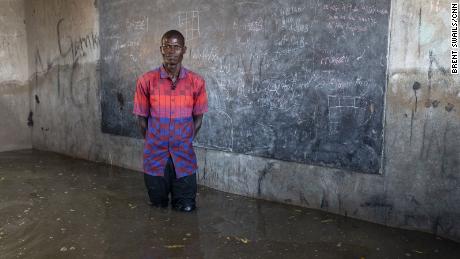 Kuol Gany, a schoolteacher, is worried that he will soon have to leave his hometown. 