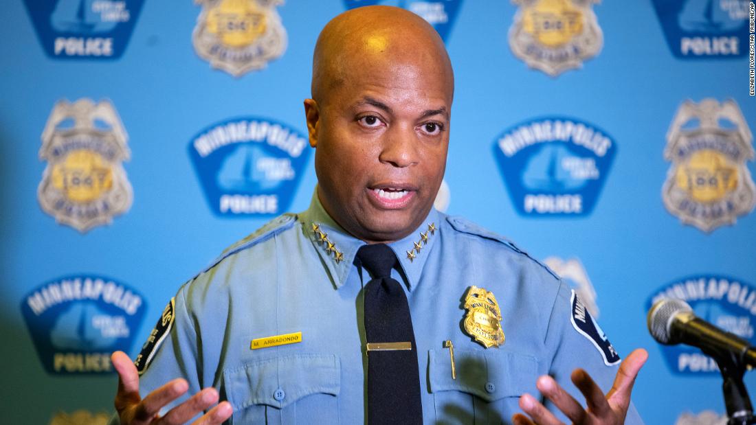 Minneapolis Police Chief Medaria Arradondo, whose tenure included George Floyd's murder, will retire in January