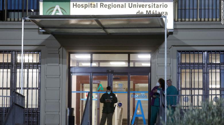 Nearly 70 ICU medics at Spanish hospital test positive for Covid after Christmas party