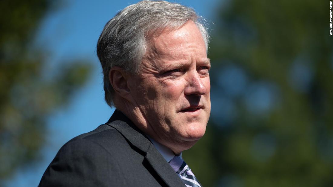 House to vote to refer Mark Meadows to Justice Department for contempt of Congress – CNN